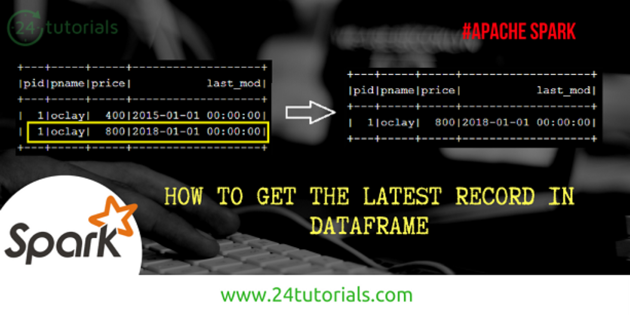 How to get latest record in Spark Dataframe 24 Tutorials